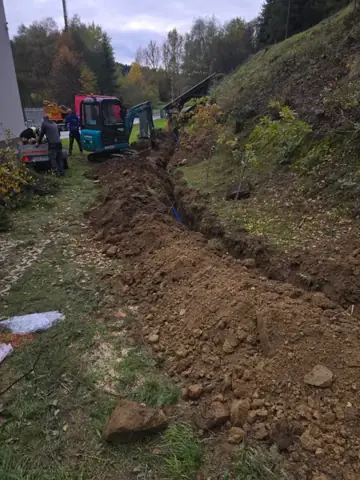Jordanów — prace ziemne — zdjęcie 1